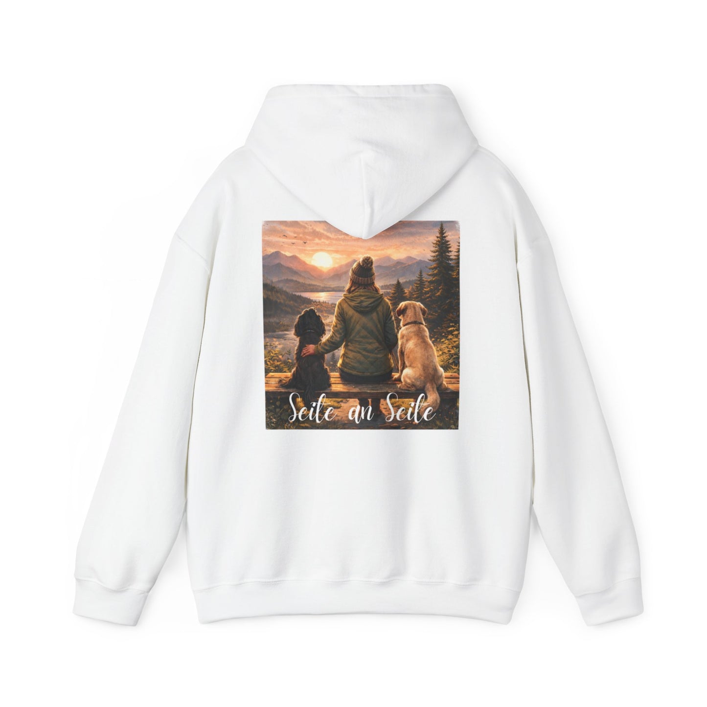 Hoodie  "Seite an Seite" Cozy Outdoor Pullover-Unisex