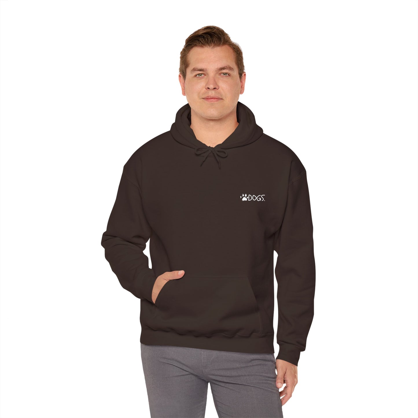 Less People. More Dogs - Pullover-Unisex