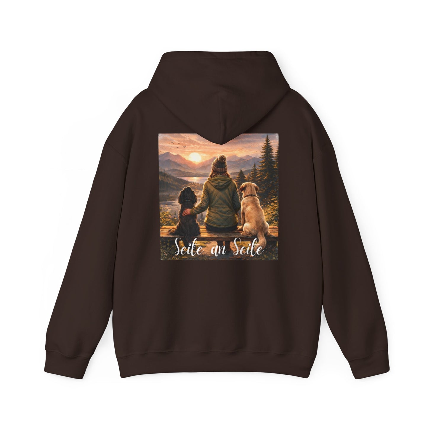 Hoodie  "Seite an Seite" Cozy Outdoor Pullover-Unisex