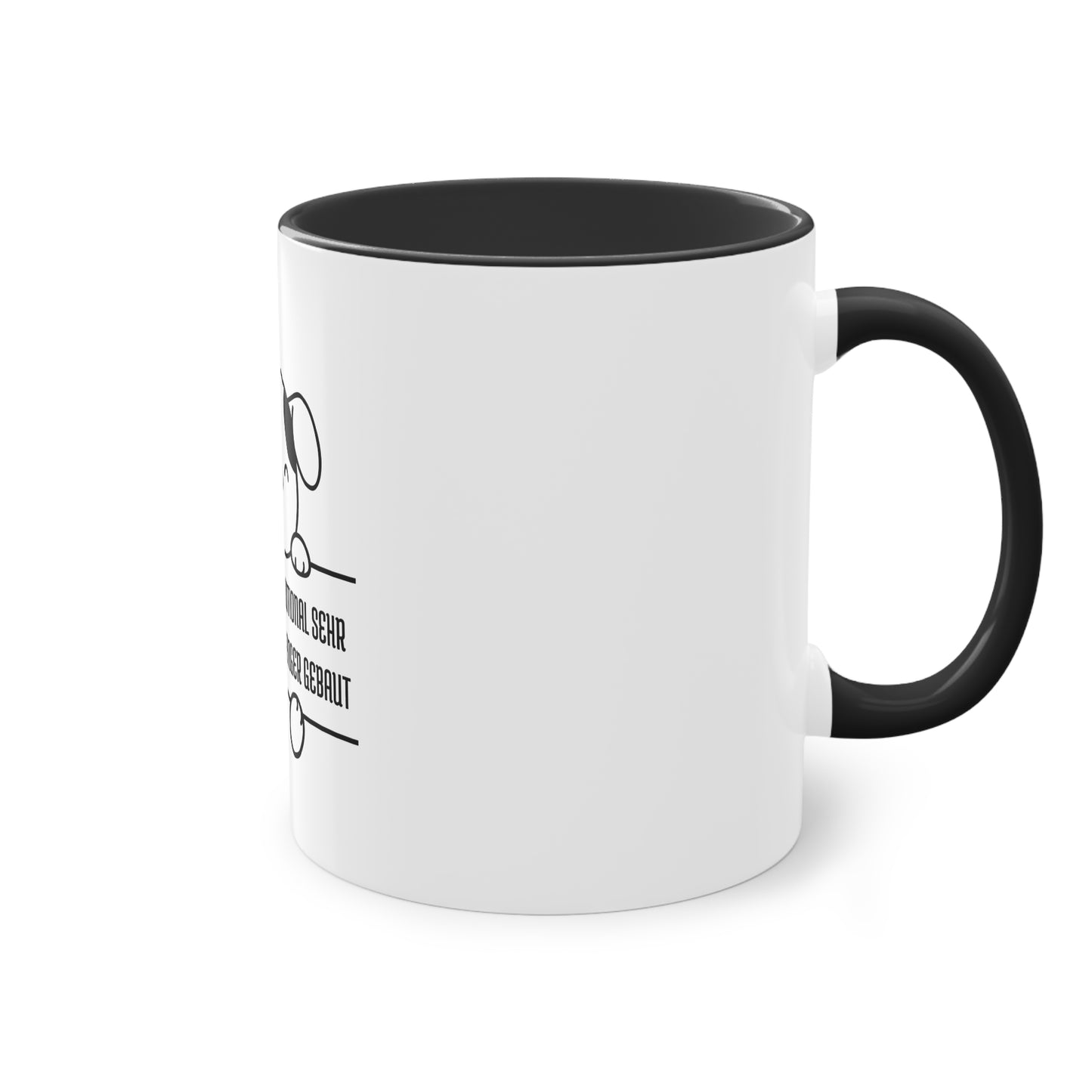 "ICH BIN HEUTE EMOTIONAL SEHR NAHE AM MITTELFINGER GEBAUT" - Tasse 330ml