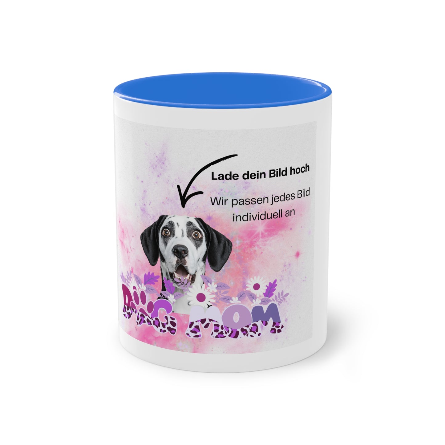 Personalisierte Dog Mom Kaffee Tasse