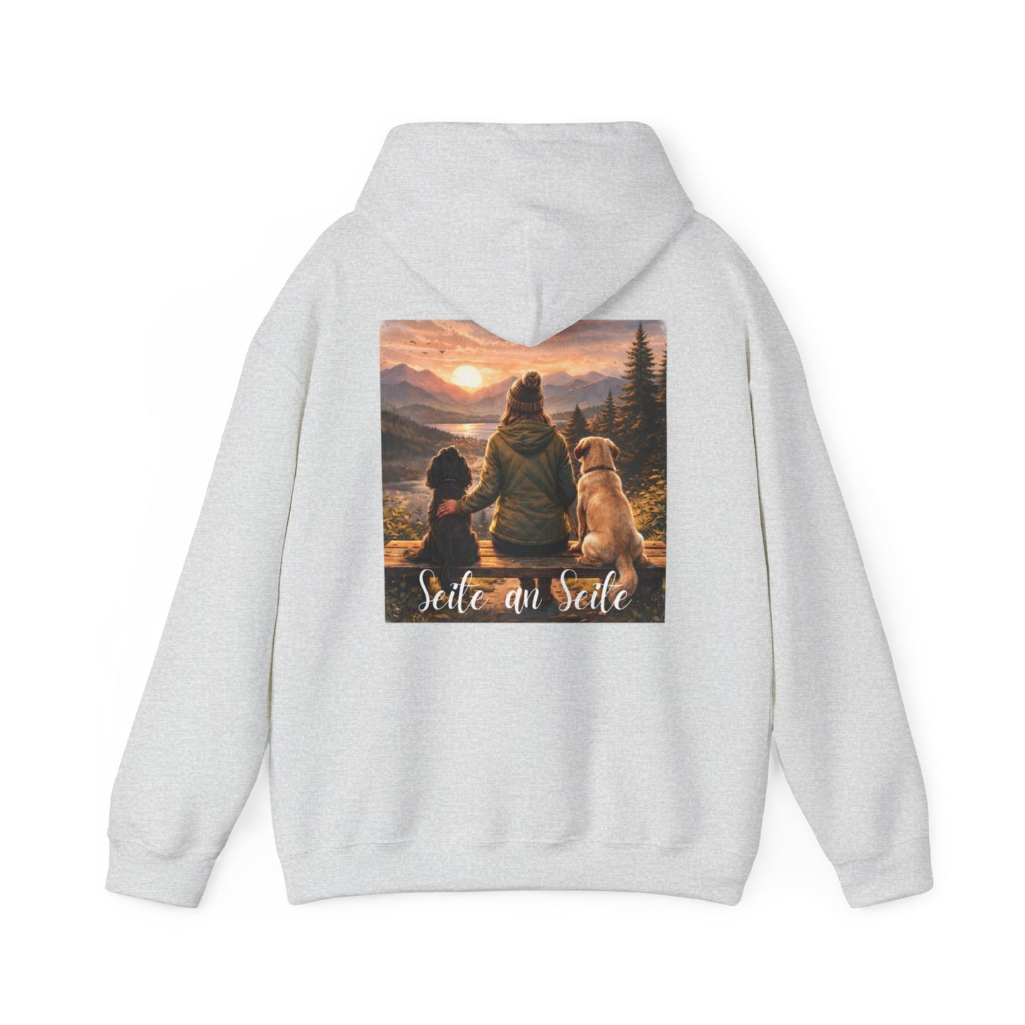 Hoodie  "Seite an Seite" Cozy Outdoor Pullover-Unisex