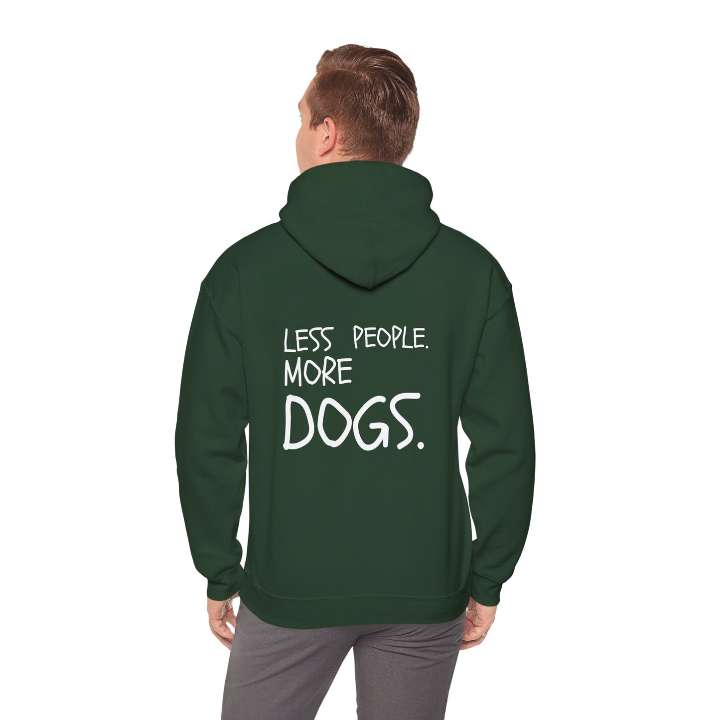 Less People. More Dogs - Pullover-Unisex