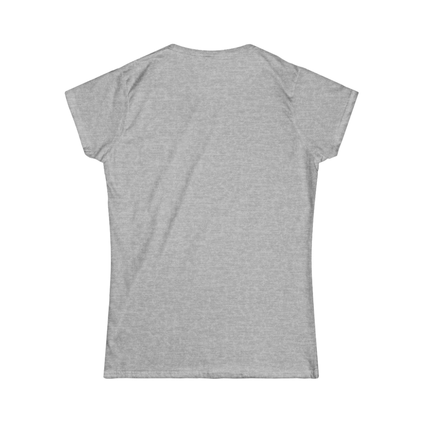Damen-T-Shirt „Dog Mom powered by coffee“