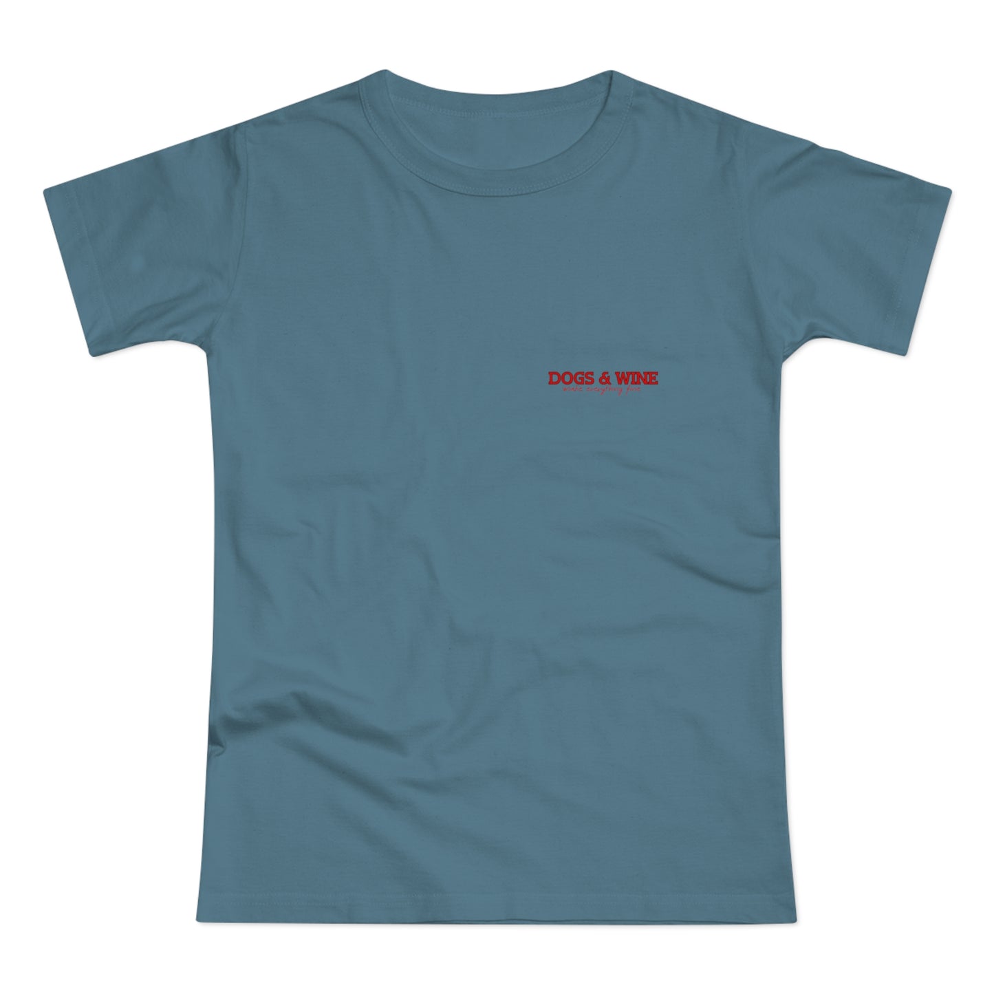 Damen-T-Shirt „Dogs & Wine“