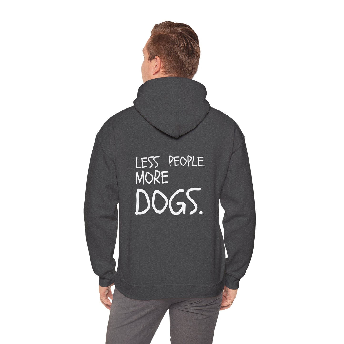 Less People. More Dogs - Pullover-Unisex