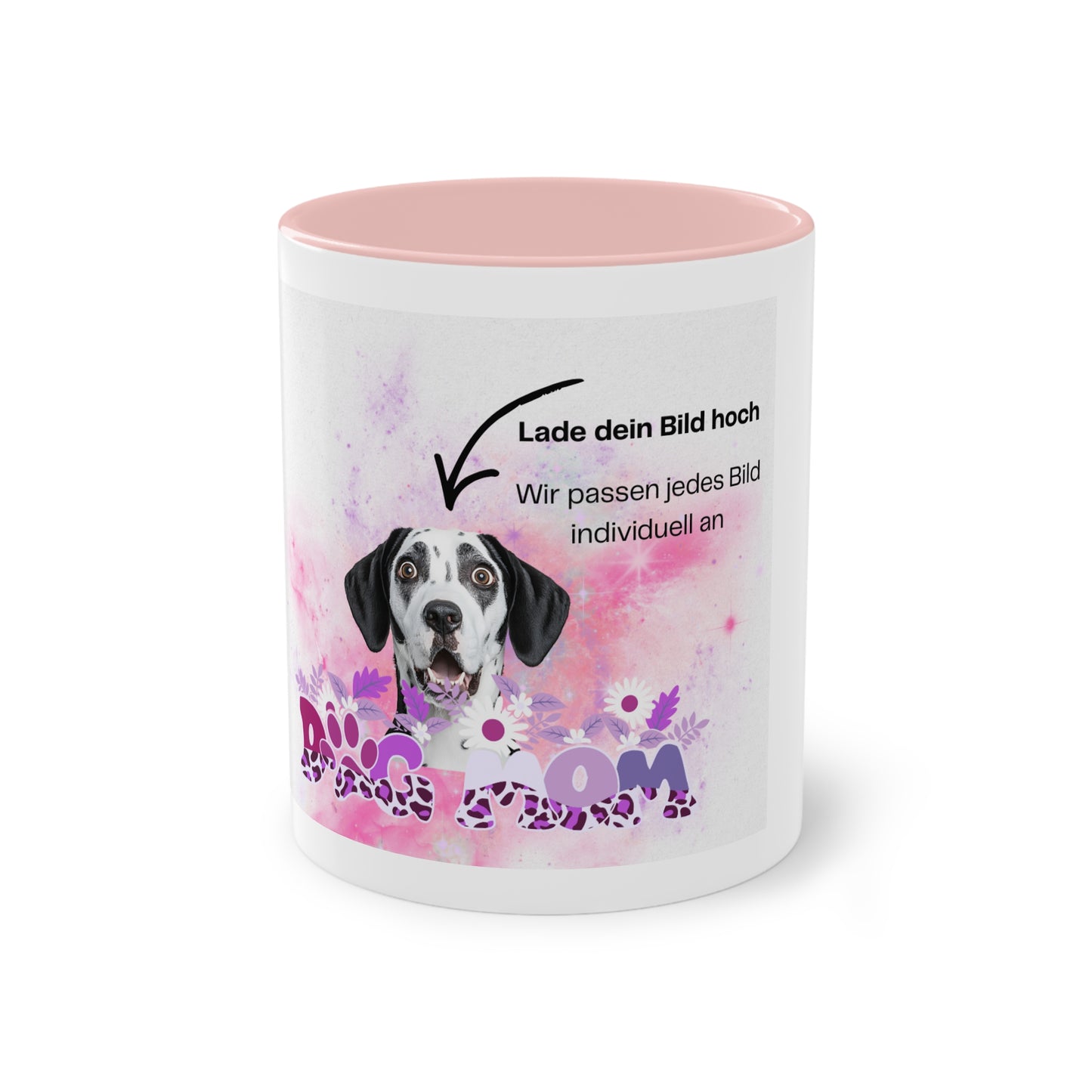 Personalisierte Dog Mom Kaffee Tasse
