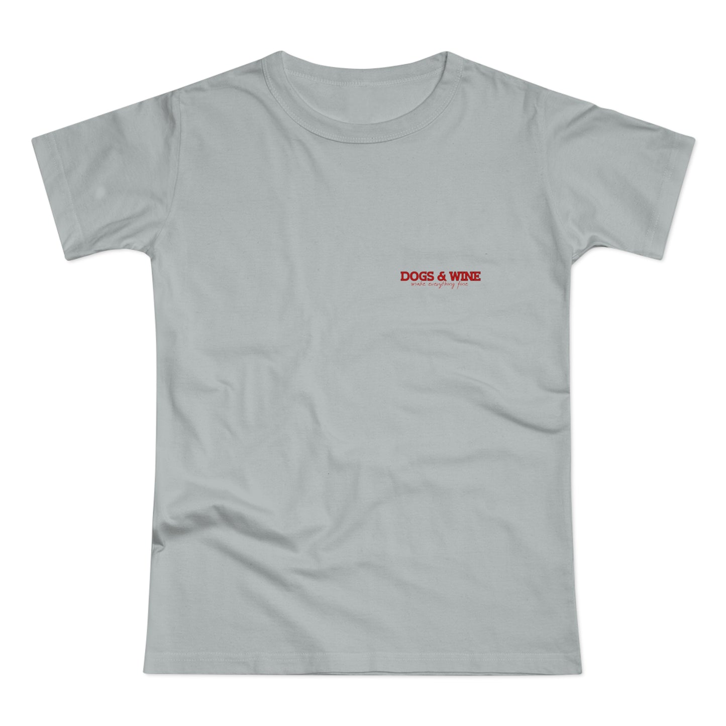 Damen-T-Shirt „Dogs & Wine“