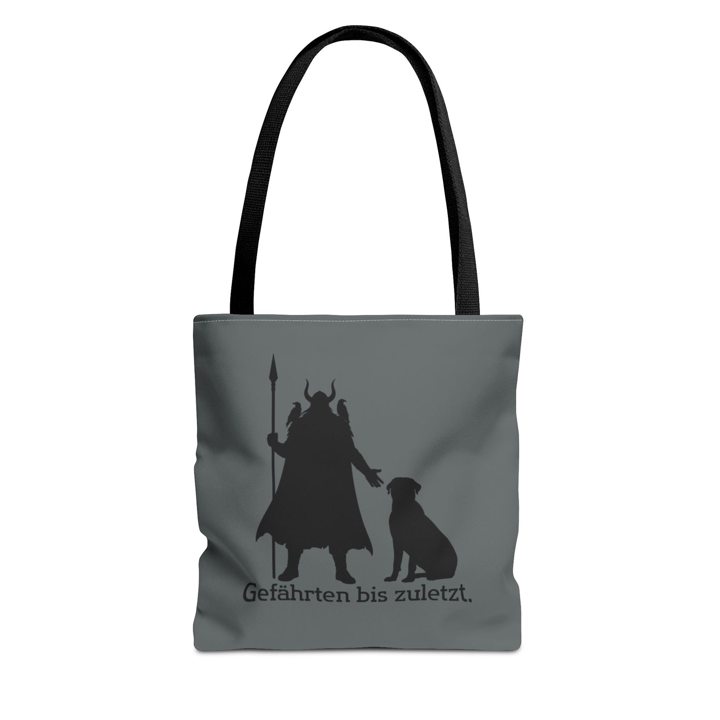 Tasche „Gefährten bis zuletzt“ — Wikinger & Hund