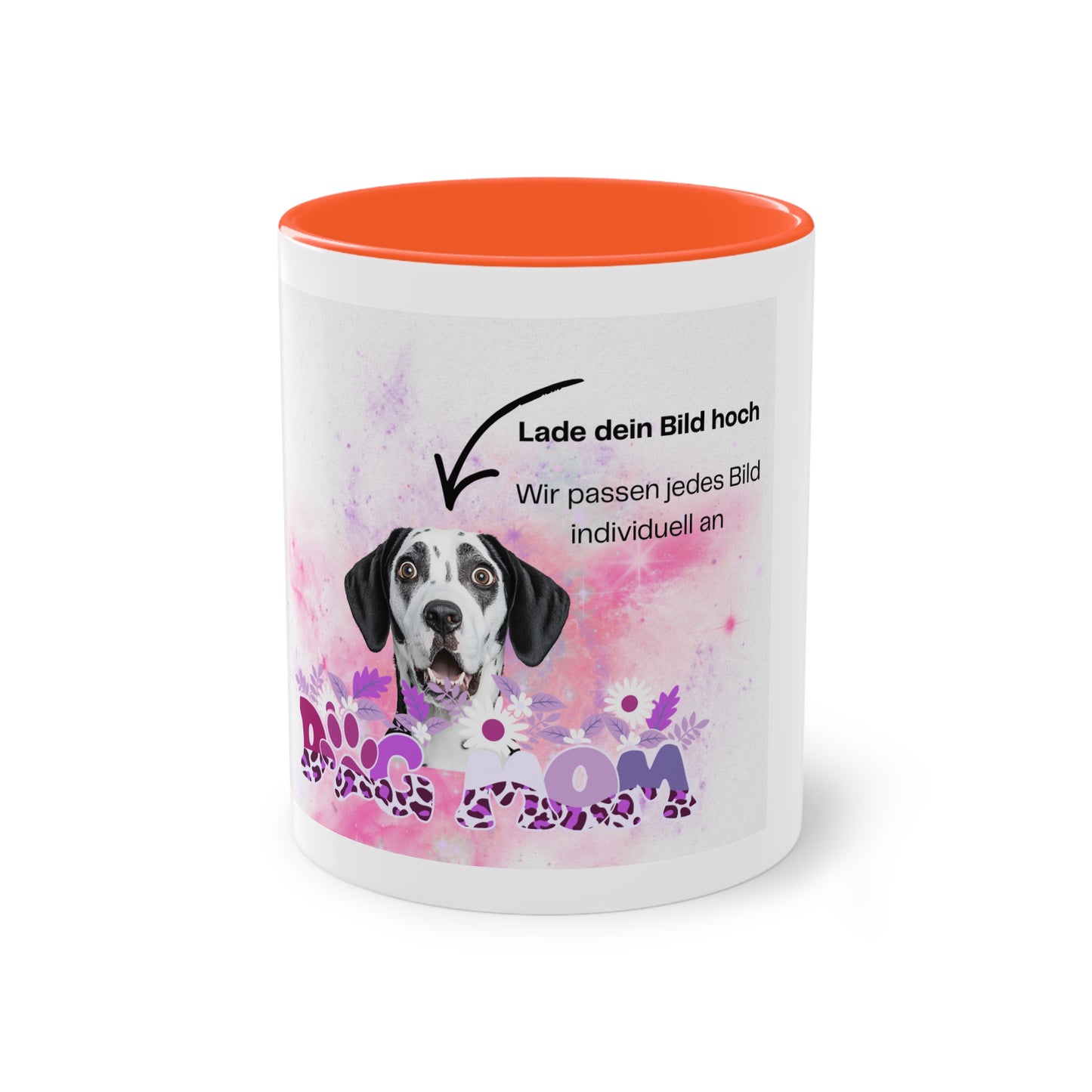 Personalisierte Dog Mom Kaffee Tasse