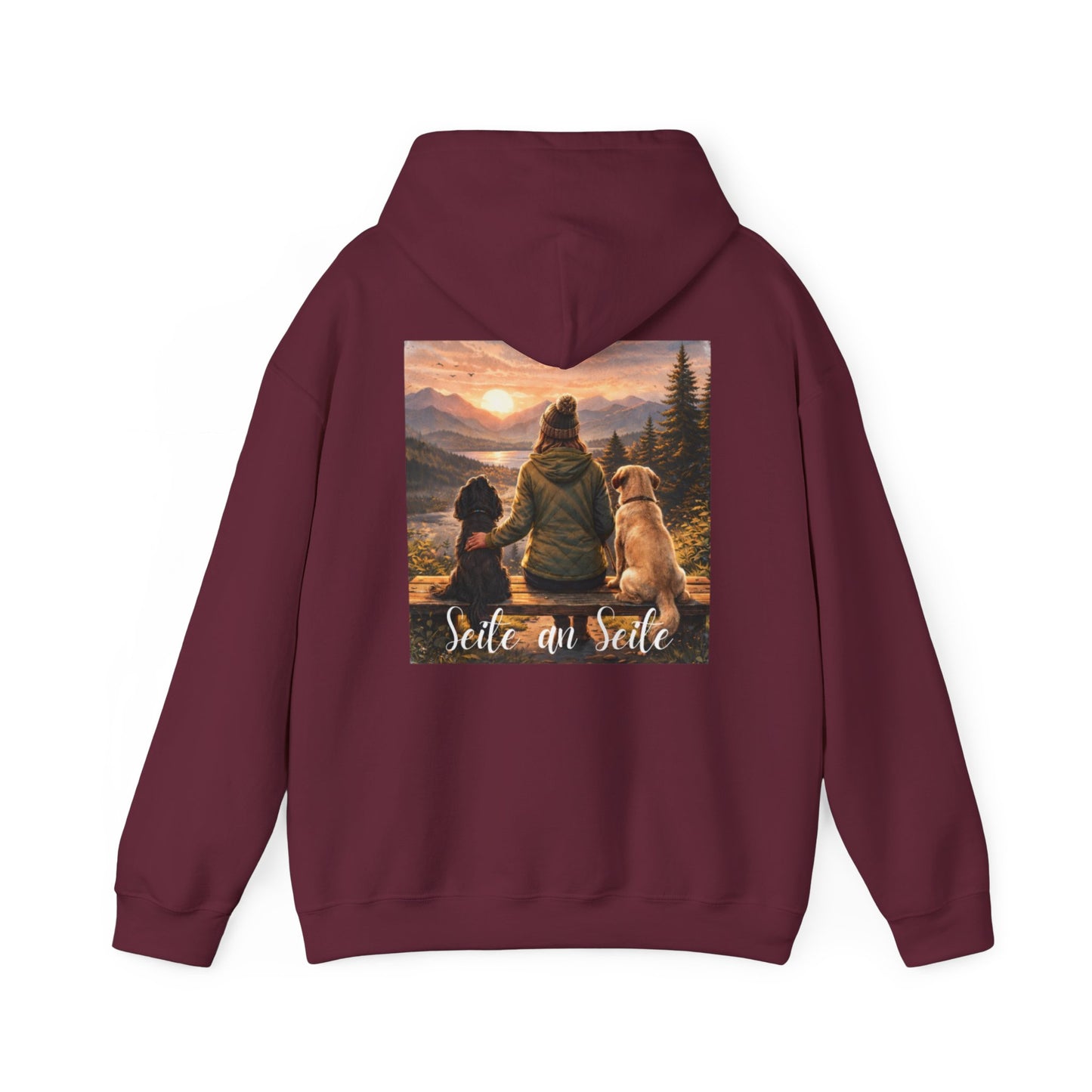 Hoodie  "Seite an Seite" Cozy Outdoor Pullover-Unisex