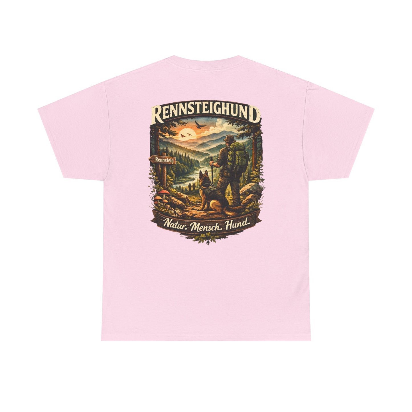 Rennsteighund  "Natur. Mensch. Hund." Unisex -Shirt