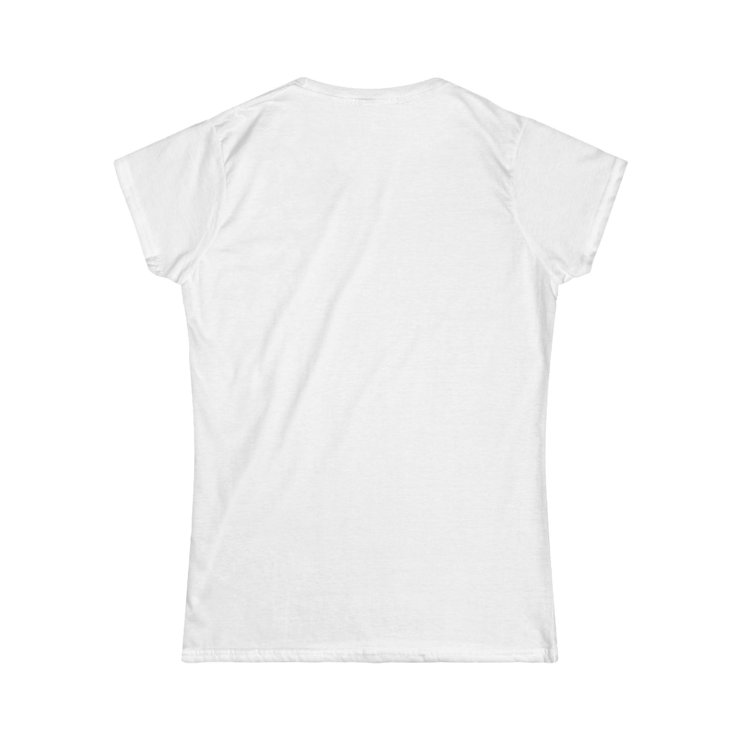Damen-T-Shirt „Dog Mom powered by coffee“