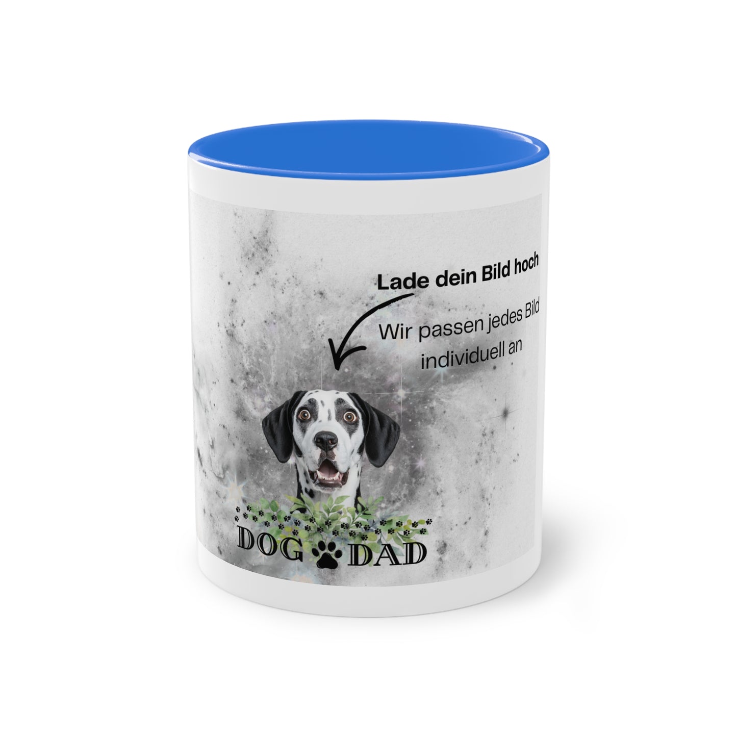 Personalisierte Dog Dad Kaffee Tasse
