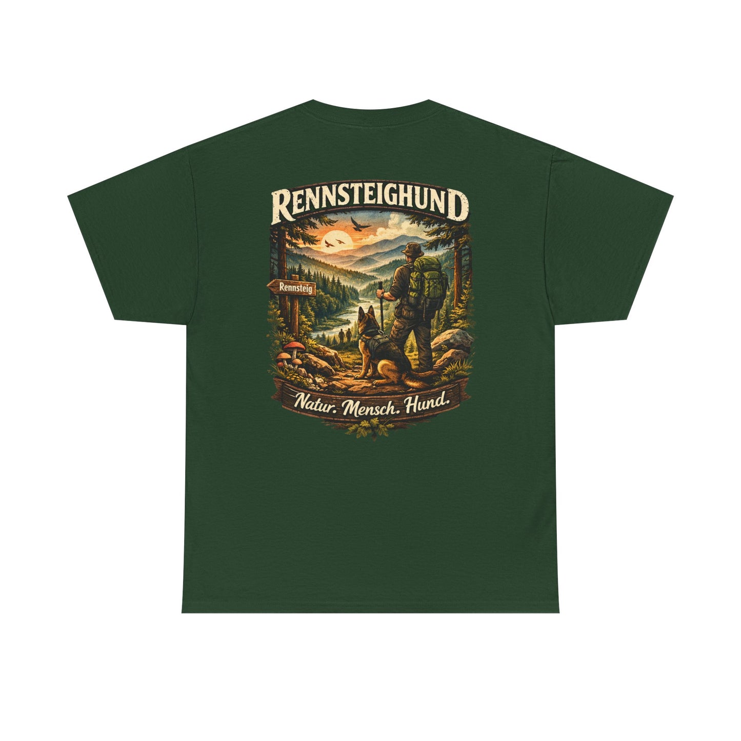 Rennsteighund  "Natur. Mensch. Hund." Unisex -Shirt