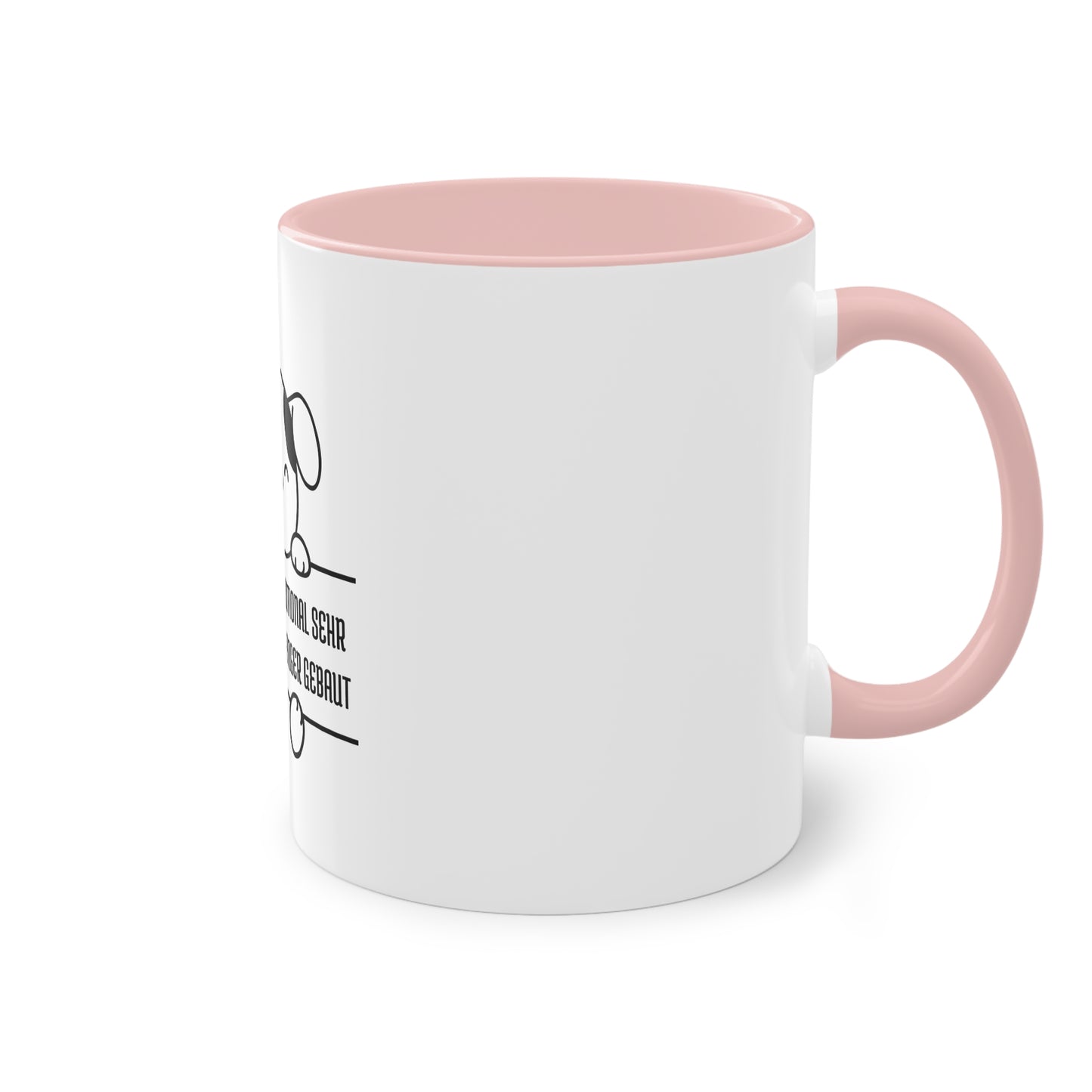 "ICH BIN HEUTE EMOTIONAL SEHR NAHE AM MITTELFINGER GEBAUT" - Tasse 330ml