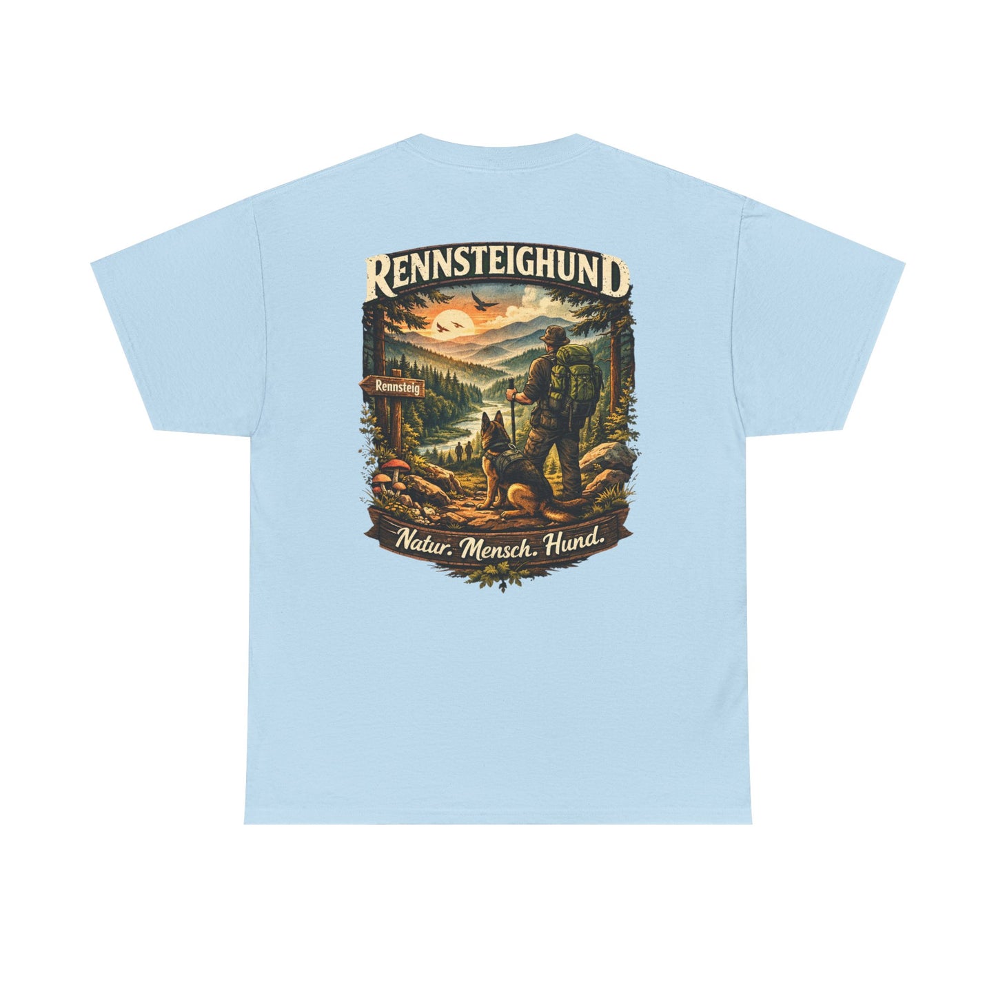 Rennsteighund  "Natur. Mensch. Hund." Unisex -Shirt