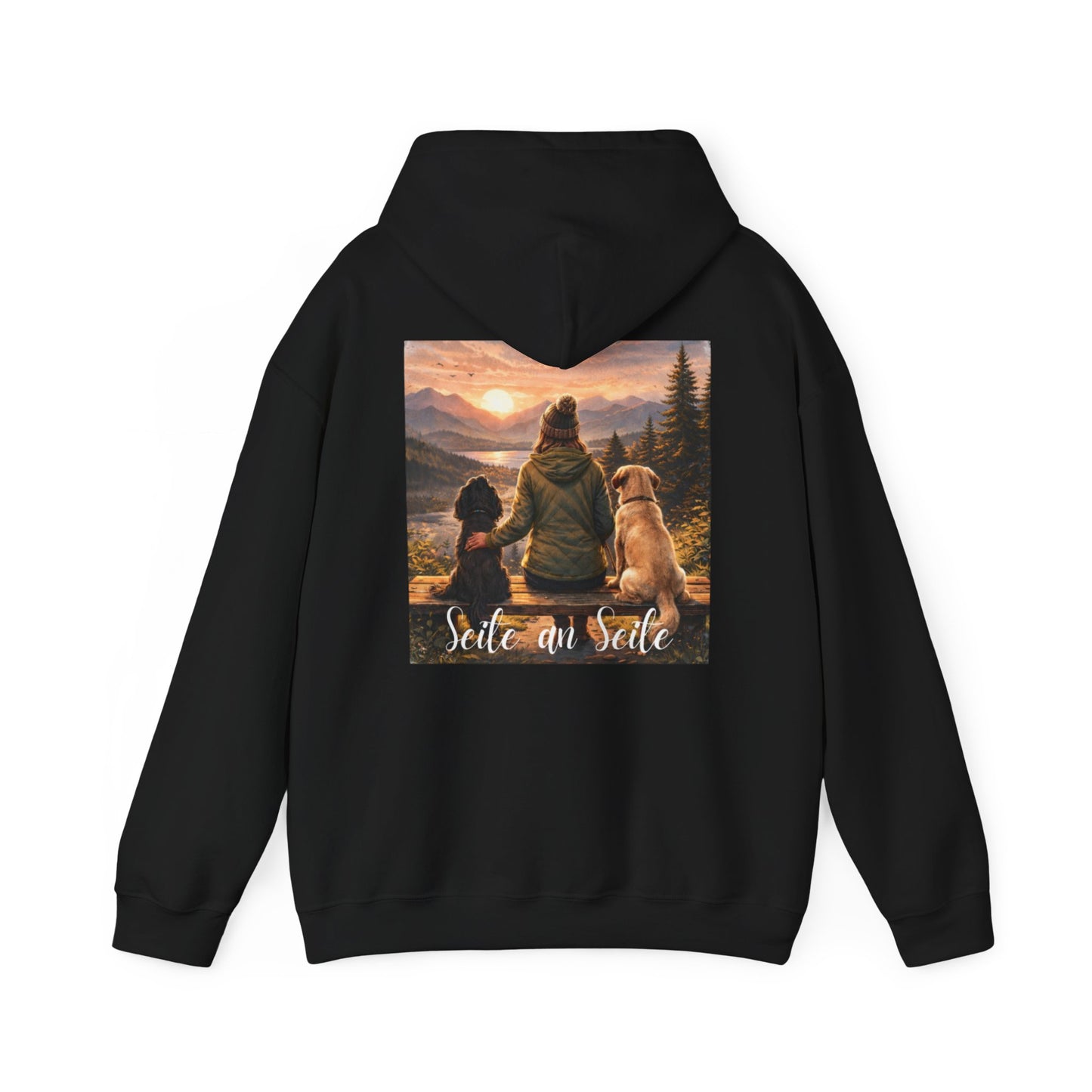 Hoodie  "Seite an Seite" Cozy Outdoor Pullover-Unisex