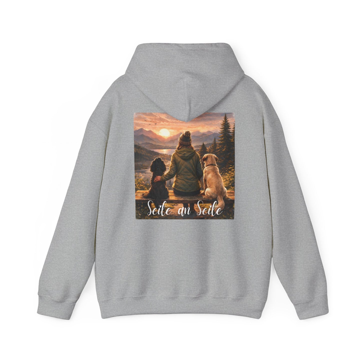 Hoodie  "Seite an Seite" Cozy Outdoor Pullover-Unisex