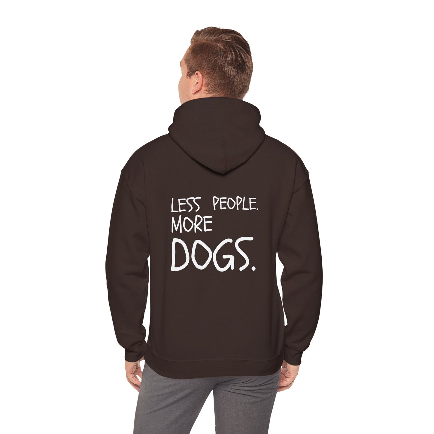 Less People. More Dogs - Pullover-Unisex