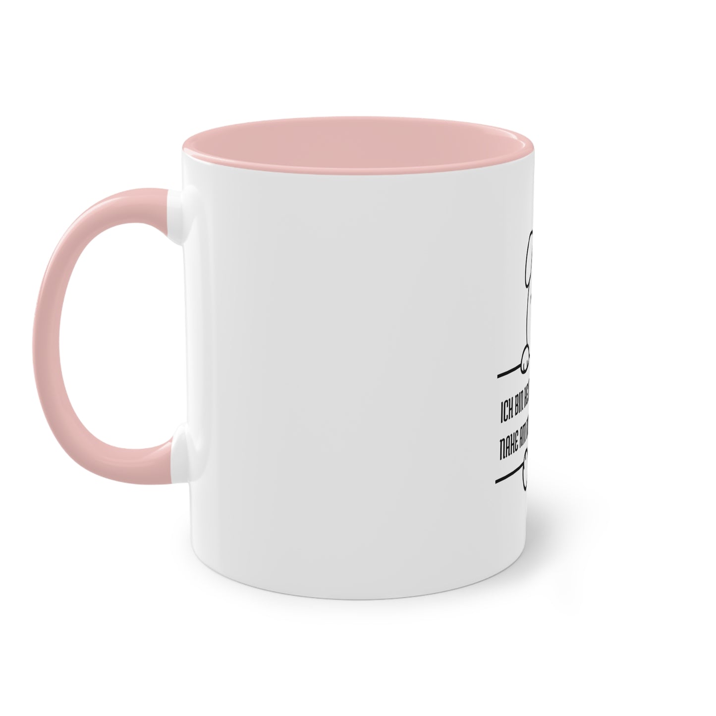 "ICH BIN HEUTE EMOTIONAL SEHR NAHE AM MITTELFINGER GEBAUT" - Tasse 330ml
