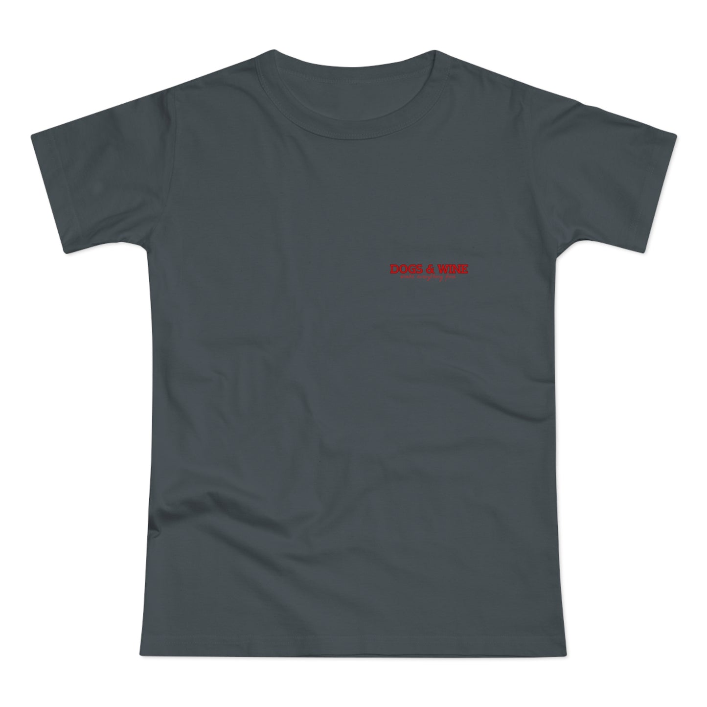 Damen-T-Shirt „Dogs & Wine“