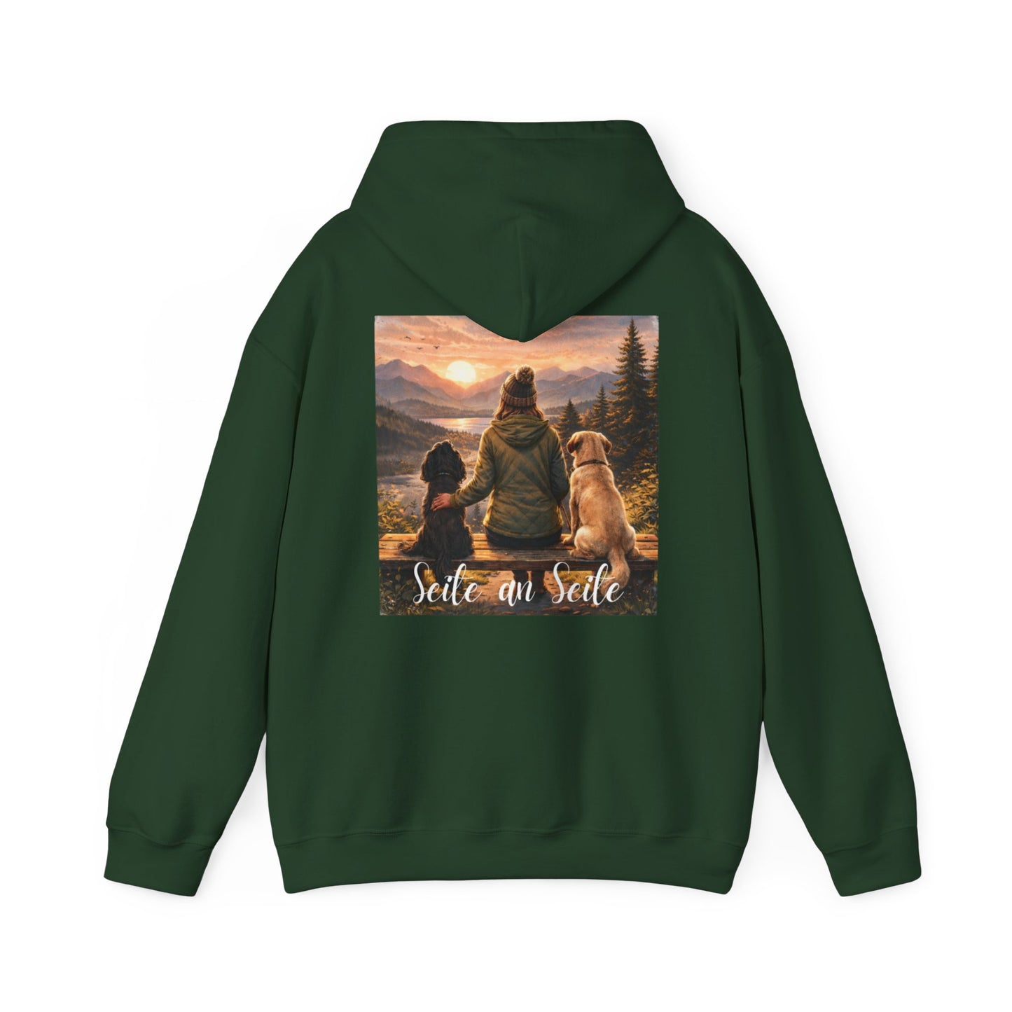 Hoodie  "Seite an Seite" Cozy Outdoor Pullover-Unisex
