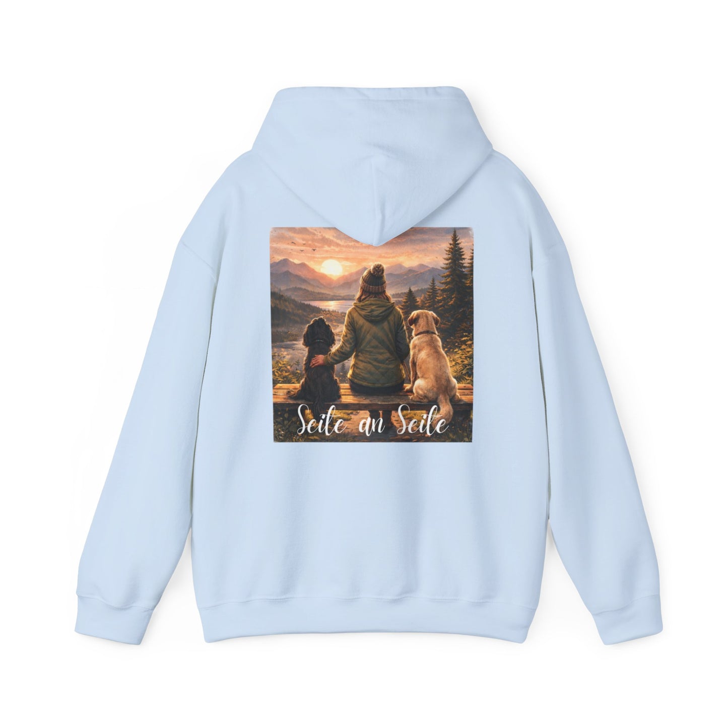 Hoodie  "Seite an Seite" Cozy Outdoor Pullover-Unisex