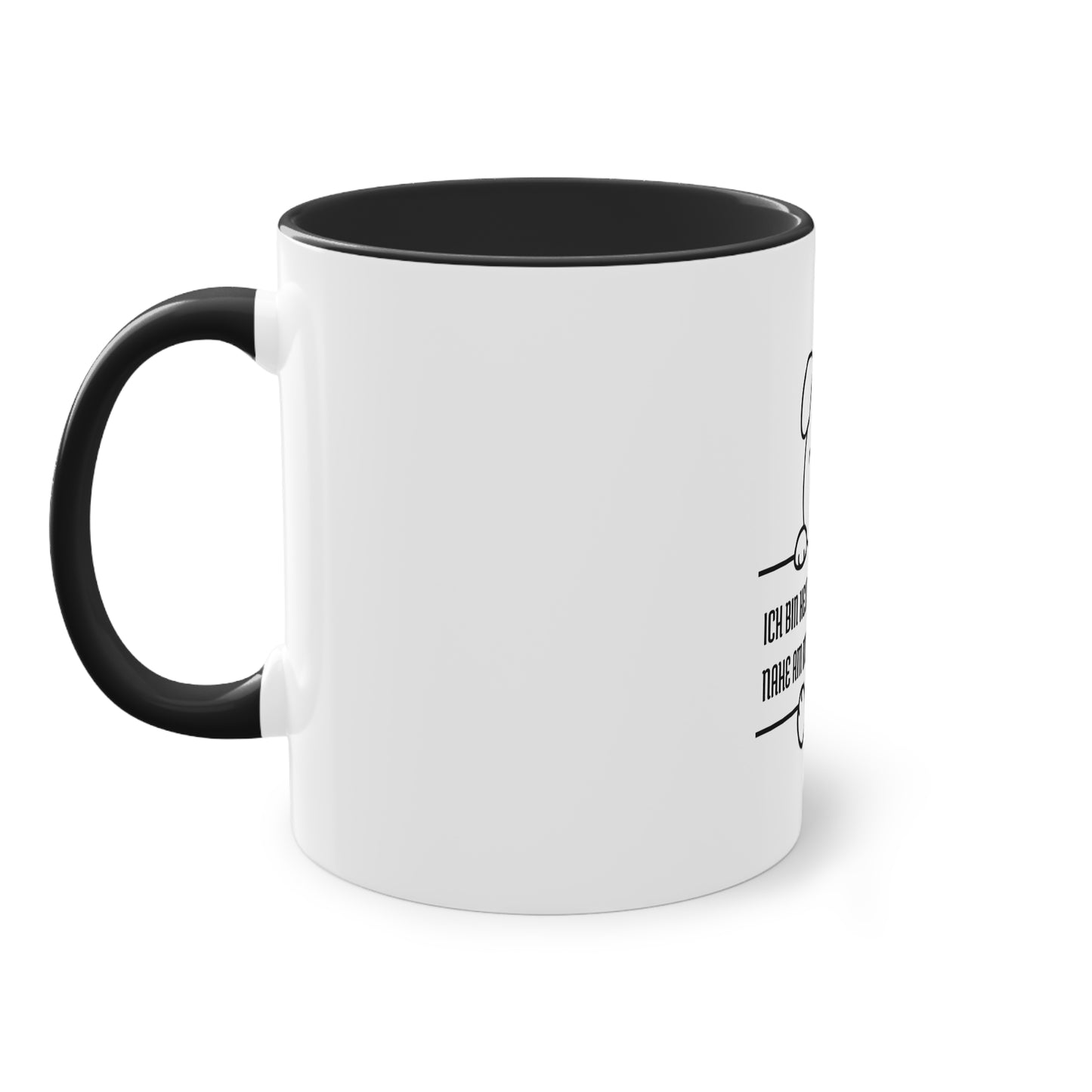 "ICH BIN HEUTE EMOTIONAL SEHR NAHE AM MITTELFINGER GEBAUT" - Tasse 330ml