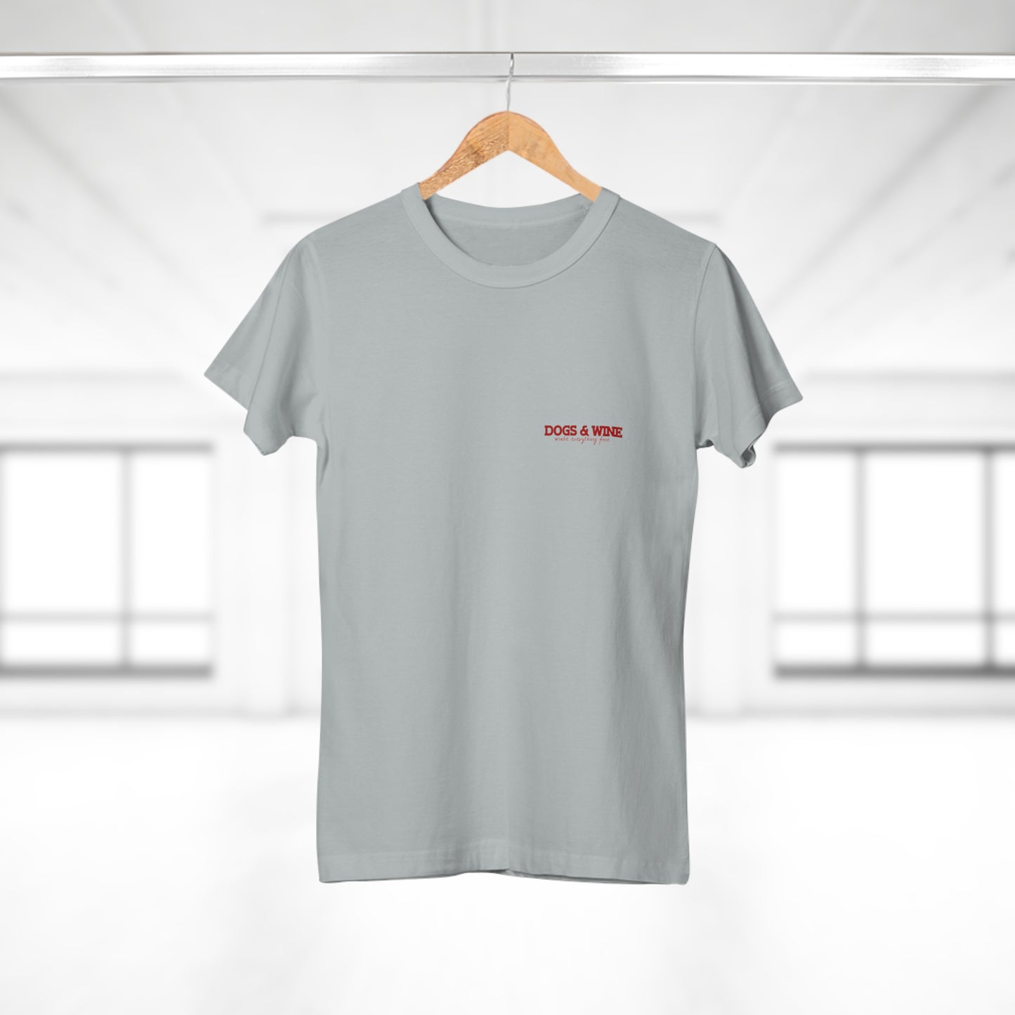 Damen-T-Shirt „Dogs & Wine“