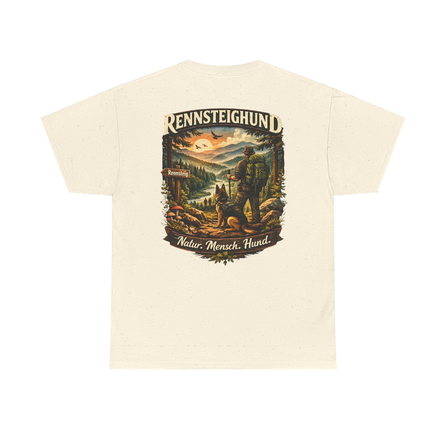 Rennsteighund  "Natur. Mensch. Hund." Unisex -Shirt
