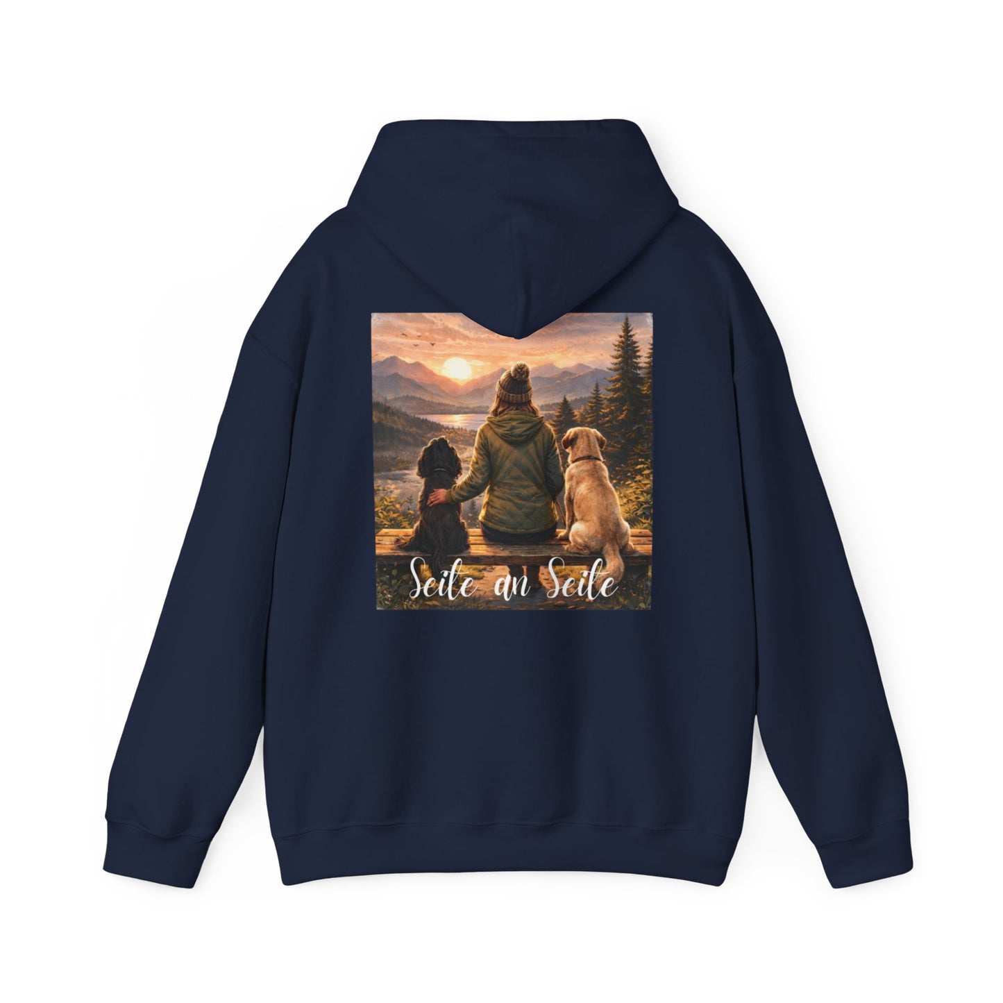 Hoodie  "Seite an Seite" Cozy Outdoor Pullover-Unisex