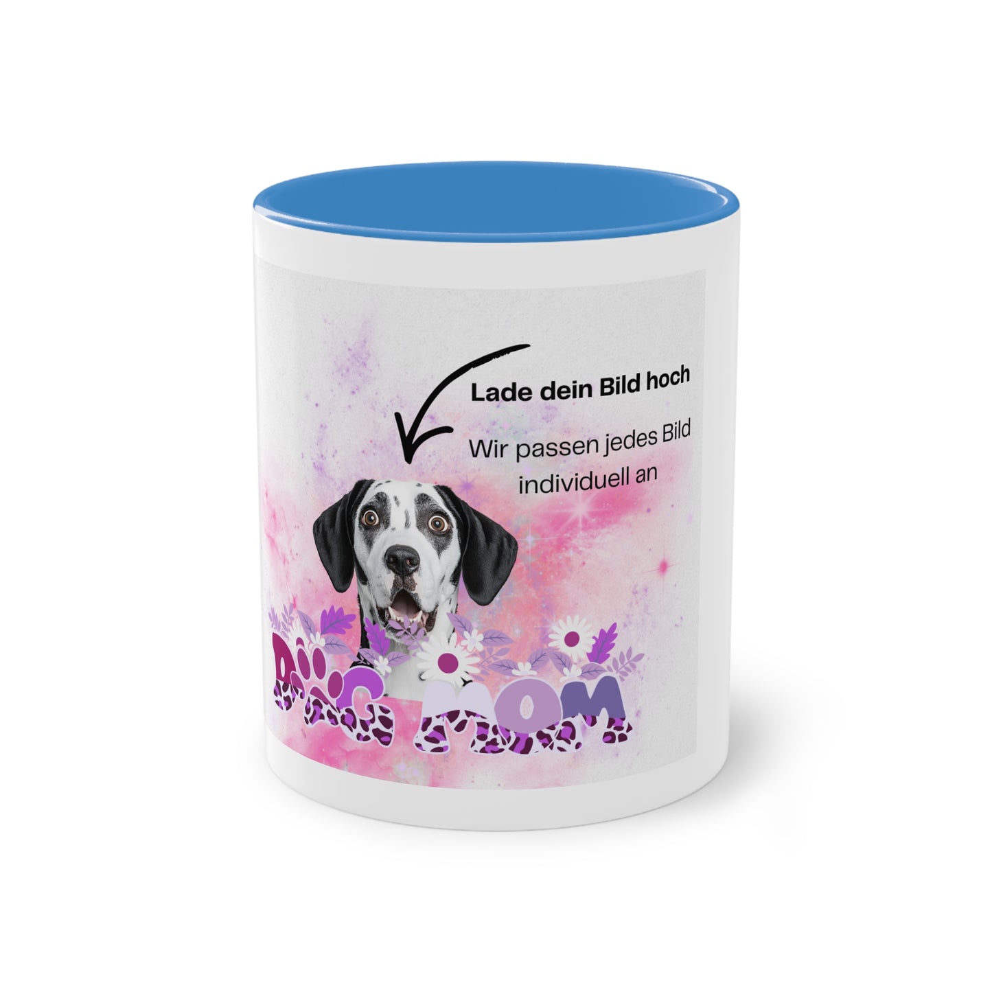 Personalisierte Dog Mom Kaffee Tasse