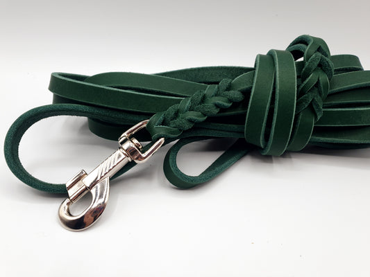 Lange Schleppleine aus robustem Leder – ideal fürs Hundetraining